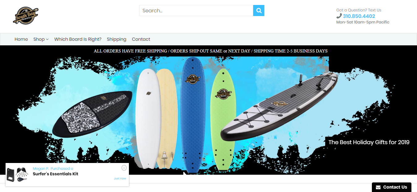 Several colorful surboard